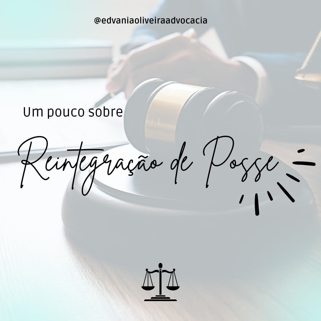 Reintegração de Posse Reintegração de Posse