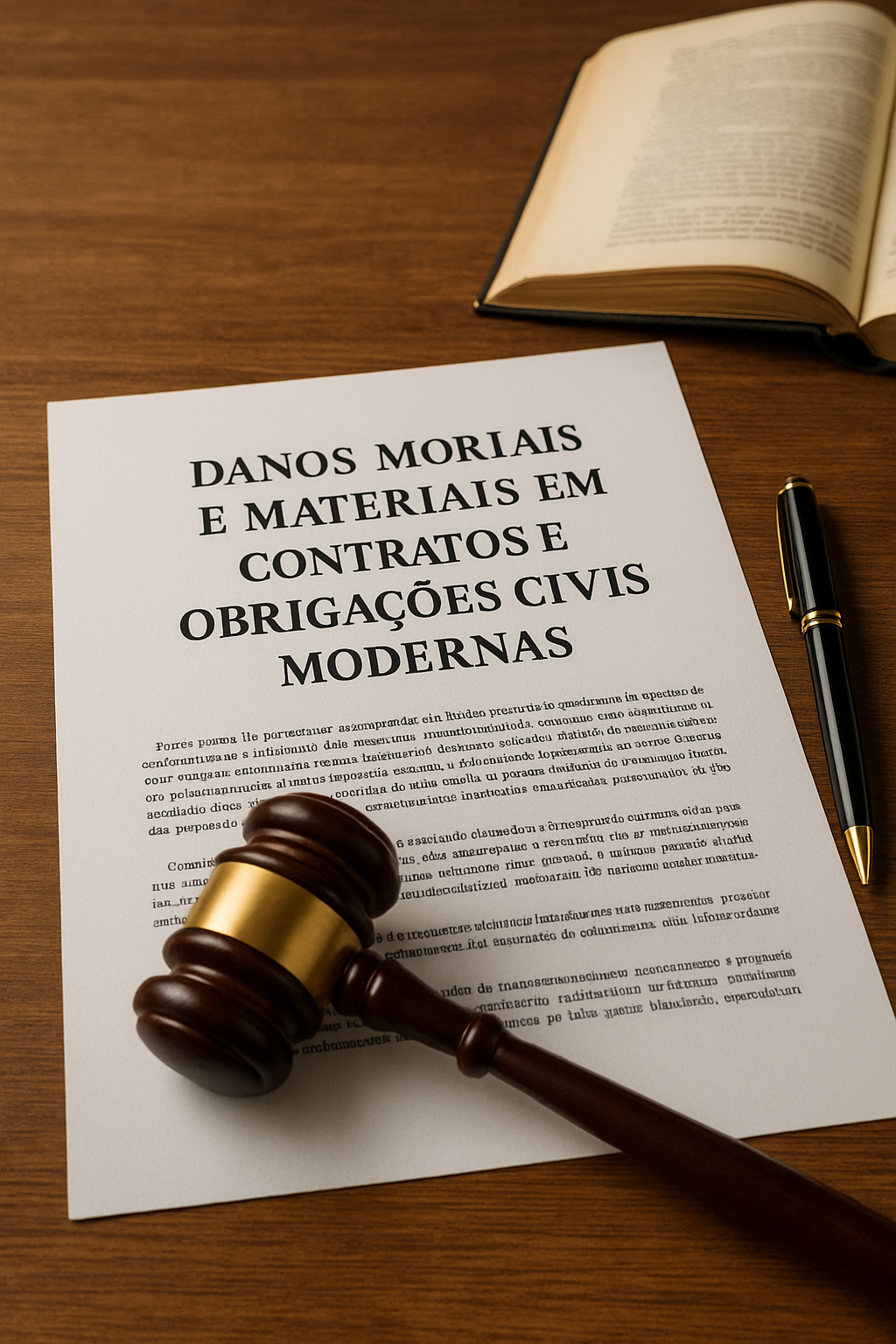 Danos Morais e Materiais em Contratos e Obrigações Civis Modernas