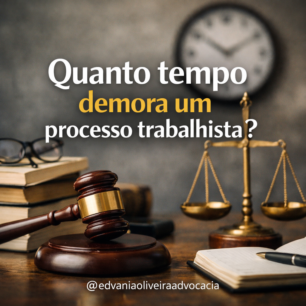 Quanto tempo demora um processo trabalhista?