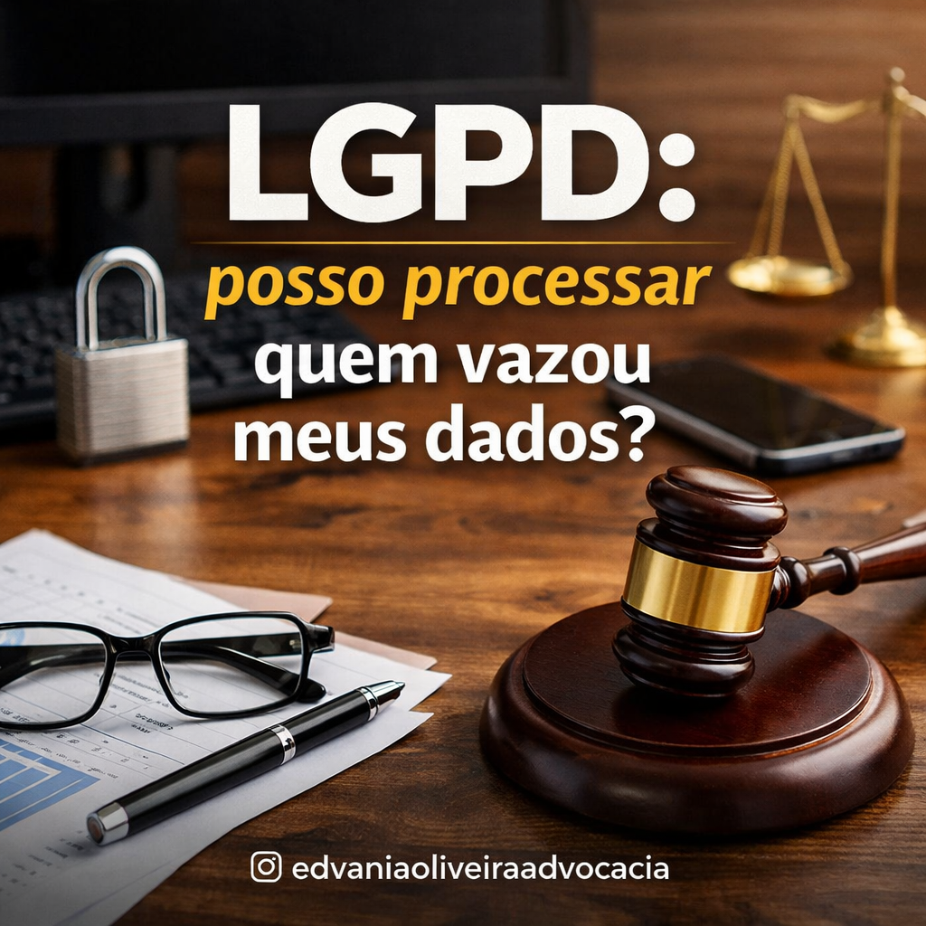 LGPD: posso processar quem vazou meus dados?