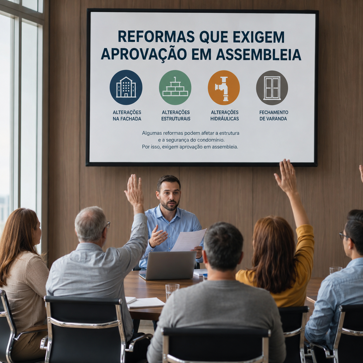 Reformas que Exigem Aprovação em Assembleia no Condomínio
